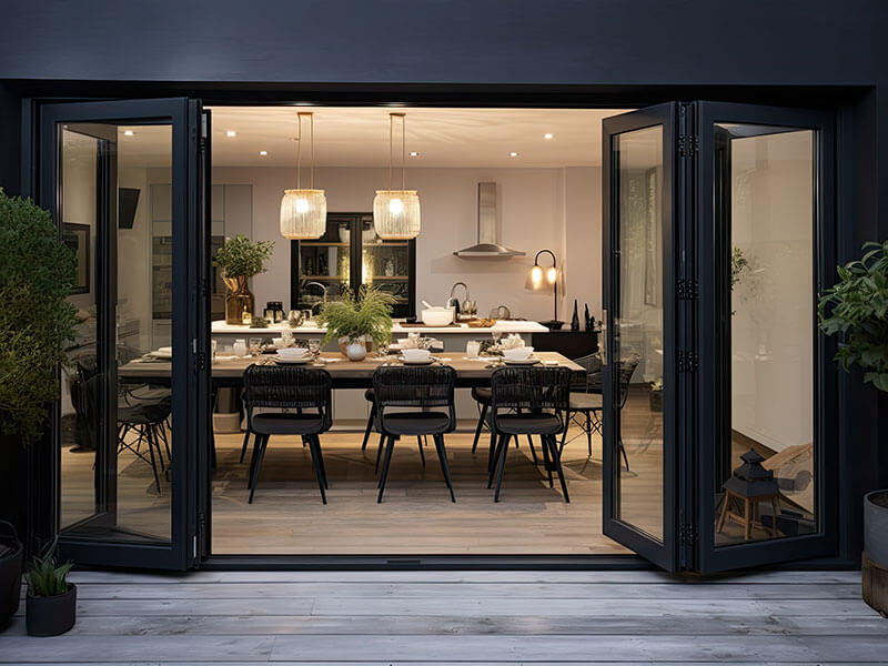 Folding sliding doors for your patio