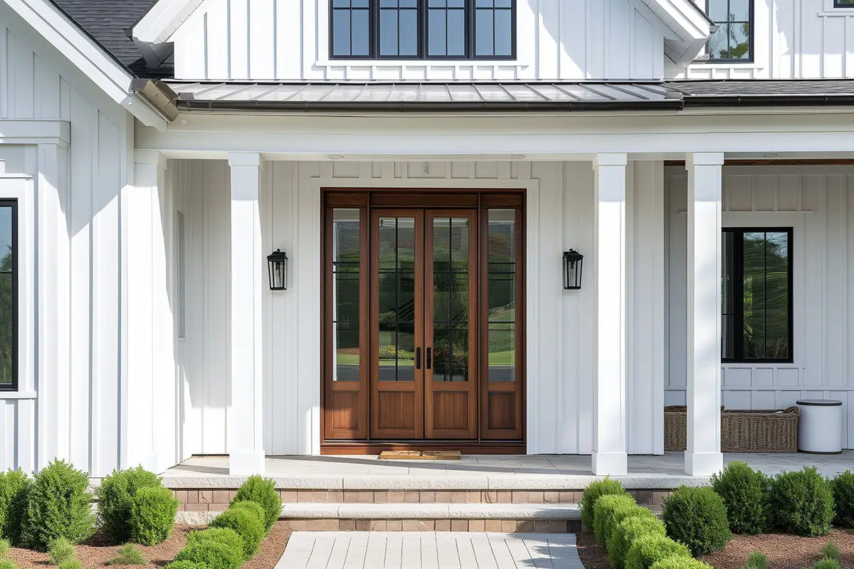 main entrance door - fenestration station